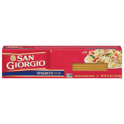 San Giorgio Pasta Spaghetti Box - 1 Lb - Image 3