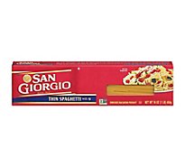 San Giorgio Pasta Spaghetti Thin Box - 1 Lb