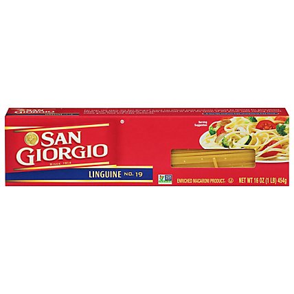 San Giorgio Pasta Linguine Box - 1 Lb - Image 3