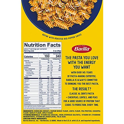 Barilla ProteinPLUS Pasta Rotini Box - 14.5 Oz - Image 8