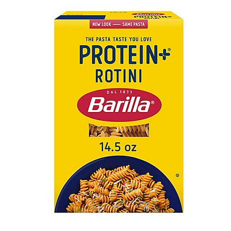 Barilla ProteinPLUS Pasta Rotini Box - 14.5 Oz