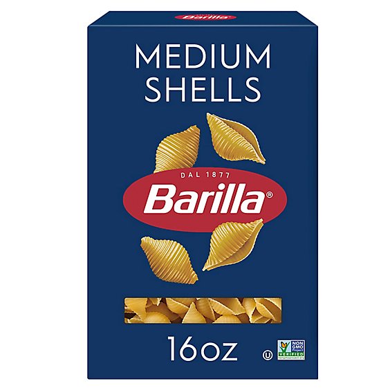 Barilla Pasta Shells Medium No. 393 Box - 16 Oz