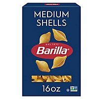 Barilla Pasta Shells Medium No. 393 Box - 16 Oz - Image 1