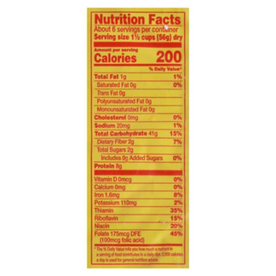 No Yolks Pasta Enriched Egg White Extra Broad - 12 Oz - Image 4