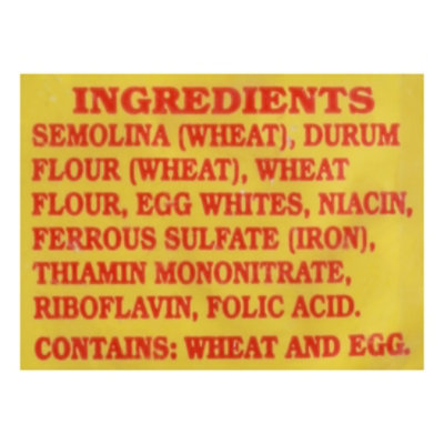 No Yolks Pasta Enriched Egg White Extra Broad - 12 Oz - Image 5