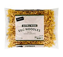 Signature SELECT Pasta Egg Noodles Extra Wide Bag - 12 Oz