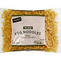 Signature SELECT Pasta Egg Noodles Wide Bag - 12 Oz - Image 2
