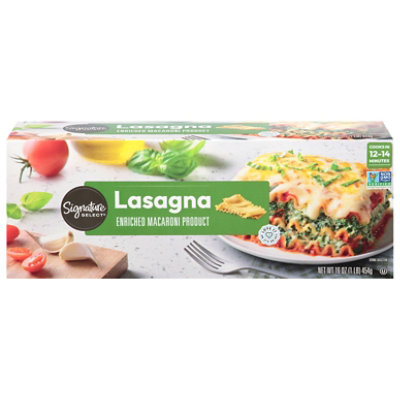 Signature SELECT Pasta Lasagna Box - 16 Oz - Image 1