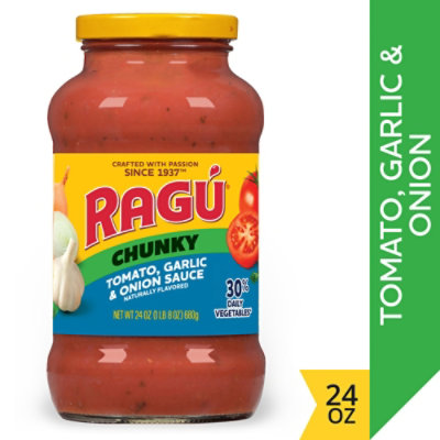 Ragu Chunky Tomato, Garlic & Onion Pasta Sauce - 24 Oz - Image 1