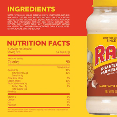 Ragu Roasted Garlic Alfredo Sauce - 16 Oz - Image 4