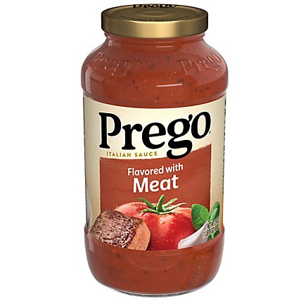 Prego Italian Sauce Flavored With Meat - 24 Oz - Image 2