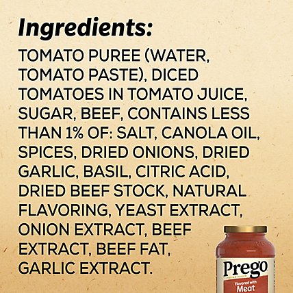 Prego Italian Sauce Flavored With Meat - 24 Oz - Image 5