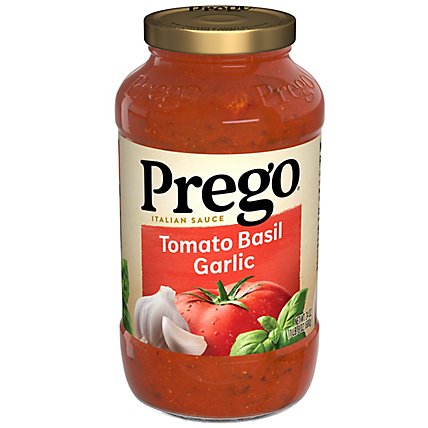 Prego Italian Sauce Tomato Basil Garlic - 24 Oz - Image 2