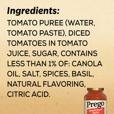 Prego Tomato Basil Garlic Pasta Sauce - 24 Oz - Image 5