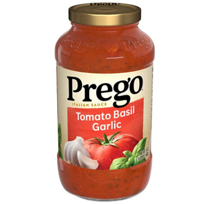 Prego Italian Sauce Tomato Basil Garlic - 24 Oz