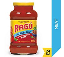 RAGU Old World Style Pasta Sauce Flavored with Meat Jar - 23.9 Oz