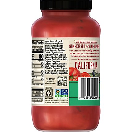 Muir Glen Organic Pasta Sauce Italian Herb - 25.5 Oz - Image 6