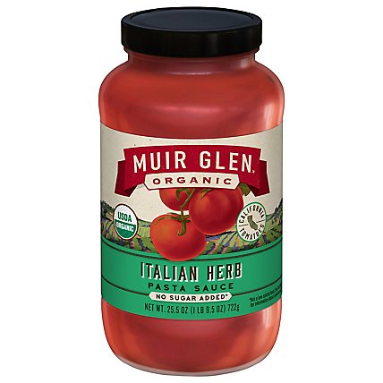 Muir Glen Organic Pasta Sauce Italian Herb - 25.5 Oz - Image 1
