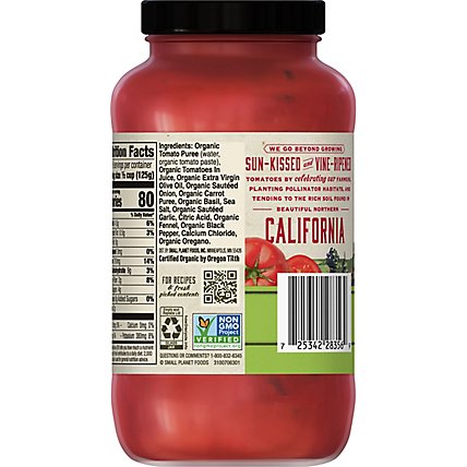 Muir Glen Organic Pasta Sauce Tomato Basil - 25.5 Oz - Image 6