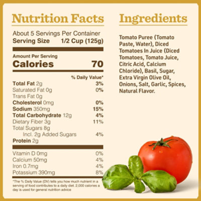 Bertolli Tomato and Basil Sauce - 24 Oz - Image 3