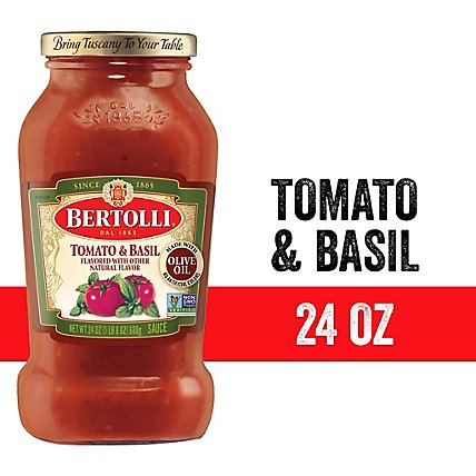 Bertolli Tomato and Basil Sauce - 24 Oz - Image 1