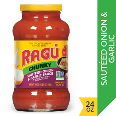 Ragu Chunky Sauteed Onion and Garlic Pasta Sauce - 24 Oz - Image 1