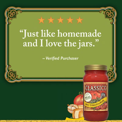Classico Spicy Tomato & Basil Pasta Sauce - 24 Oz - Image 7