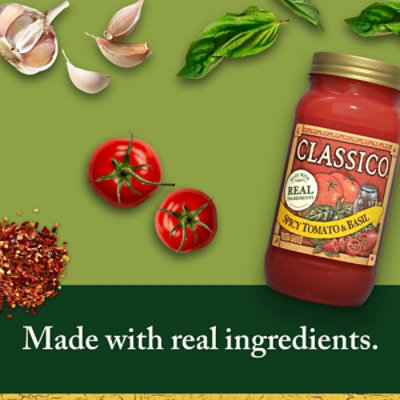 Classico Spicy Tomato & Basil Pasta Sauce Jar - 24 Oz - Image 3