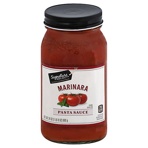 Signature SELECT Pasta Sauce Marinara Jar - 24 Oz