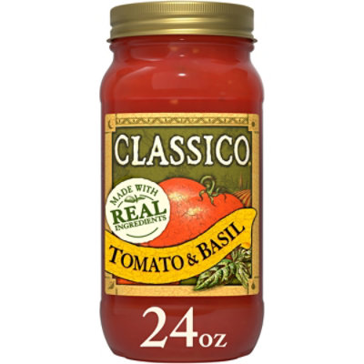 Classico Tomato & Basil Pasta Sauce - 24 Oz - Image 1