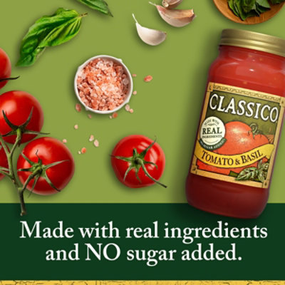 Classico Tomato & Basil Pasta Sauce Jar - 24 Oz - Image 2