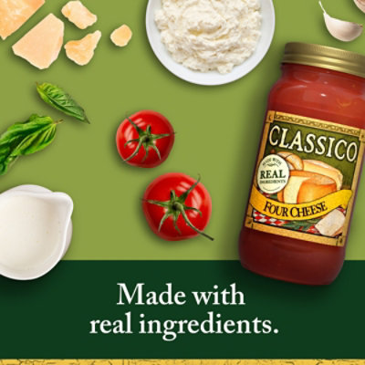 Classico Four Cheese Pasta Sauce Jar - 24 Oz - Image 2