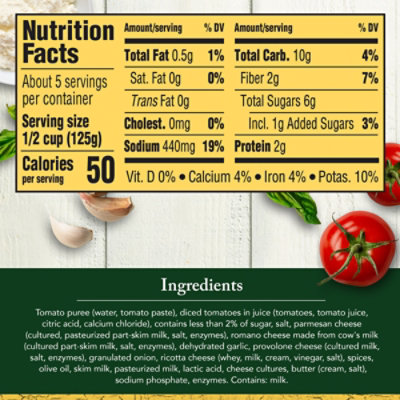Classico Four Cheese Pasta Sauce - 24 Oz - Image 7