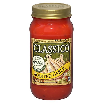 Classico Roasted Garlic Pasta Sauce Jar - 24 Oz - Image 3