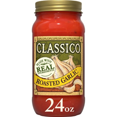 Classico Roasted Garlic Pasta Sauce Jar - 24 Oz - Image 1