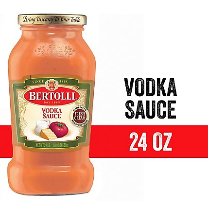 Bertolli Pasta Sauce Vodka Jar - 24 Oz - Image 1