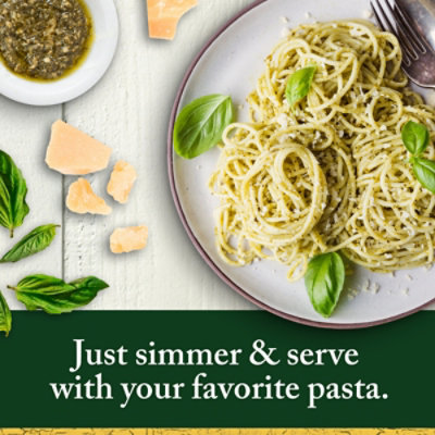 Classico Signature Recipes Traditional Basil Pesto Sauce & Spread Jar - 8.1 Oz - Image 3