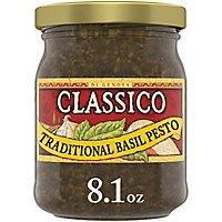 Classico Signature Recipes Traditional Basil Pesto Sauce & Spread Jar - 8.1 Oz - Image 4