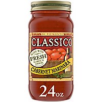 Classico Cabernet Marinara with Herbs Pasta Sauce Jar - 24 Oz - Image 3