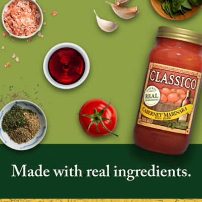 Classico Cabernet Marinara with Herbs Pasta Sauce Jar - 24 Oz - Image 2