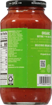 O Organics Pasta Sauce Tomato Basil - 25 Oz - Image 5