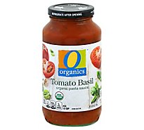 O Organics Organic Pasta Sauce Tomato Basil - 25 Oz