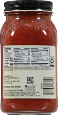 Signature SELECT Pasta Sauce Garlic Basil Jar - 24 Oz - Image 5