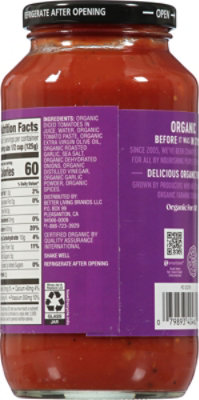 O Organics Pasta Sauce Roasted Garlic - 25 Oz - Image 5