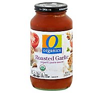 O Organics Organic Pasta Sauce Roasted Garlic - 25 Oz