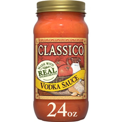 Classico Vodka Sauce Pasta Sauce Jar - 24 Oz - Image 1