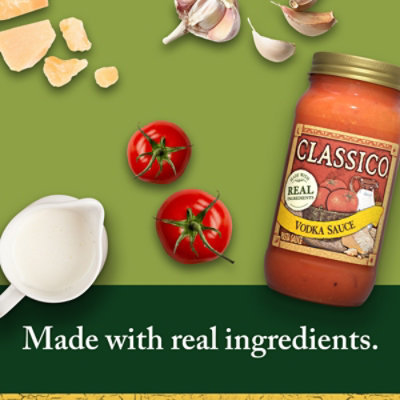 Classico Vodka Sauce Pasta Sauce Jar - 24 Oz - Image 3