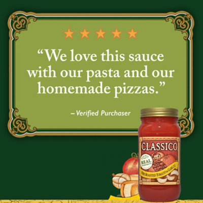 Classico Fire Roasted Tomato & Garlic Pasta Sauce Jar - 24 Oz - Image 7