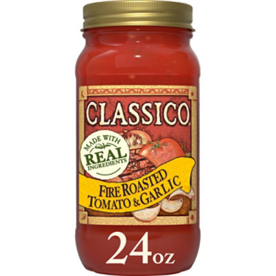 Classico Fire Roasted Tomato & Garlic Pasta Sauce - 24 Oz - Image 1