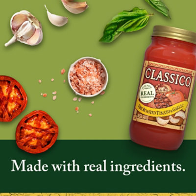 Classico Fire Roasted Tomato & Garlic Pasta Sauce Jar - 24 Oz - Image 2